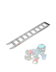 Obrázok pre nájezdová rampa hliníková, QTECH (1 ks, stříbrná)