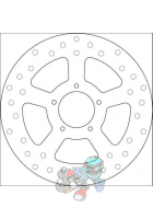 Obrázok pre Brzdový kotouč Brembo MOTO