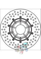 Obrázok pre Brzdový kotouč Brembo MOTO
