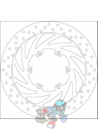 Obrázok pre Brzdový kotouč Brembo MOTO