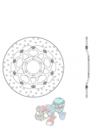 Obrázok pre Brzdový kotouč Brembo MOTO