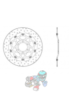 Obrázok pre Brzdový kotouč Brembo MOTO