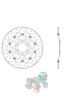 Obrázok pre Brzdový kotouč Brembo MOTO