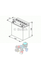 Obrázok pre Motobatéria BOSCH-M4F27