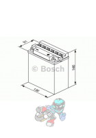 Obrázok pre Motobatéria BOSCH-M4F29