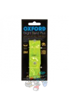 Obrázok pre Reflexní pásky Bright Bands na suchý zip, OXFORD - Anglie (žlutá fluo, pár)