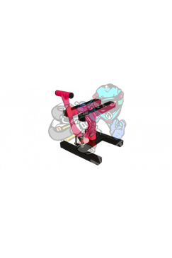 Obrázok pre STOJAN MX, QTECH - EU (ČiERNA MATNÁ/NEON RUŽOVÁ)