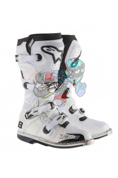 Obrázok pre BOTY TECH 8 RS 2018, ALPINESTARS - ITÁLIE (BIELE)