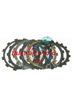 Obrázok pre Sada 6ks - spojkové lamely