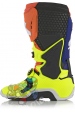 Obrázok pre BOTY TECH 10 2018, ALPINESTARS - ITÁLIE (ORANŽOVÉ FLUO/MODRÉ/ŽLTÉ FLUO/BIELE)
