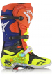 Obrázok pre BOTY TECH 10 2018, ALPINESTARS - ITÁLIE (ORANŽOVÉ FLUO/MODRÉ/ŽLTÉ FLUO/BIELE)