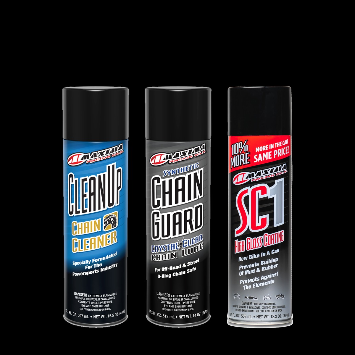 Balíček servis reťaze — motokros (Clean-Up + Chain Guard + SC1)
